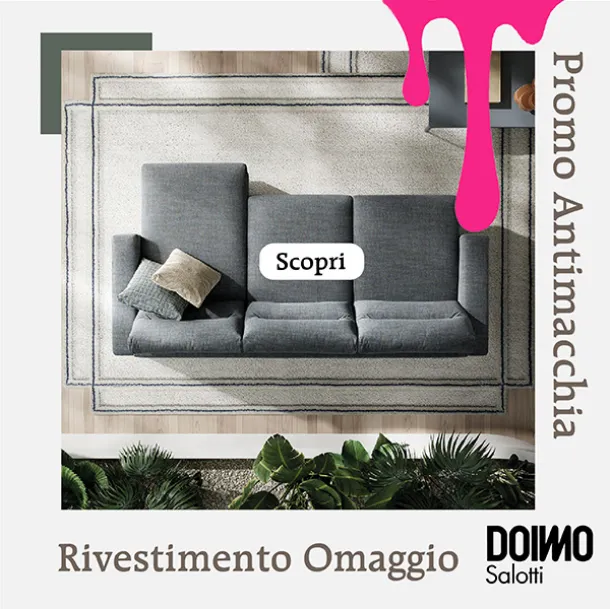 Promozione secondo rivestimento doimo salotti
