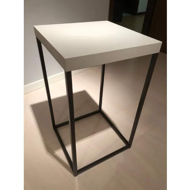 Tavolino Metallo e Laccato 